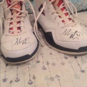 Signed Shane Battier shoes